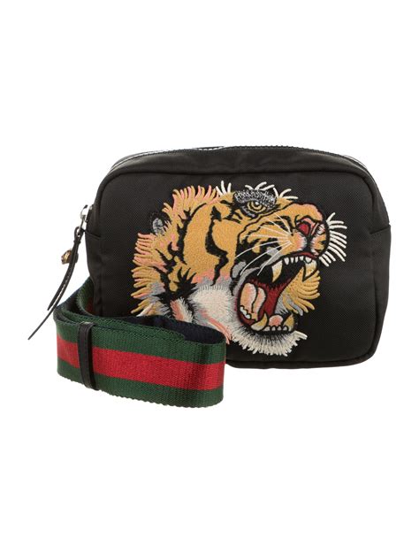 gucci shoulder bag 3 tiger yellow|gucci fanny pack with tiger.